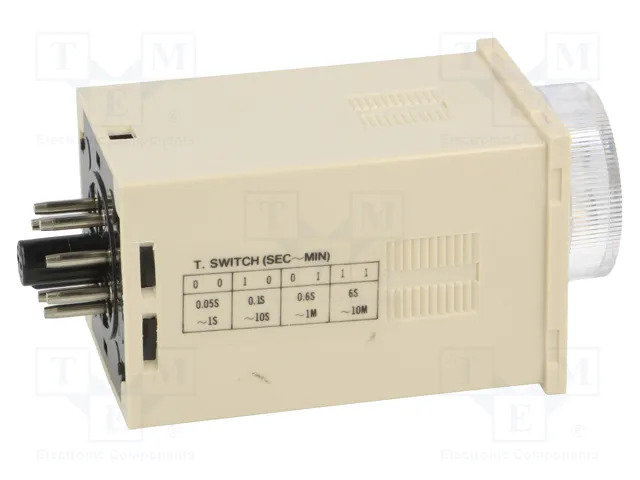 LOVATO ELECTRIC 31L48TPBM240 Relé de tiempo DPDT 24-240VAC LOVATO ELECTRIC 31L48TPBM240 Relé de tiempo DPDT 24-240VAC