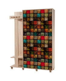 Hanah Home Perchero 135-723 Roble Sonoma 135x192x36 cm