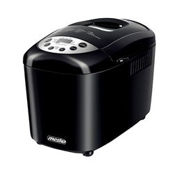 Mesko MS 6022 Panificadora 850W, 15 Programas (Pan, Pasta, Yogur), Agitador Doble, Negro