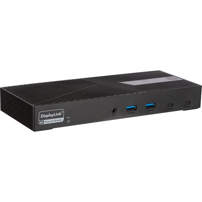 ICY BOX IB-DK2246AC Hybrid Docking Station Negra