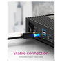 ICY BOX IB-DK2246AC Hybrid Docking Station Negra