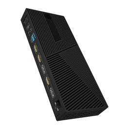 ICY BOX Docking Station USB-C Hub con 4x USB-A, 2x USB-C, 2x HDMI, DisplayPort - Negro