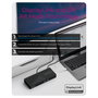 ICY BOX IB-DK2246AC Hybrid Docking Station Negra