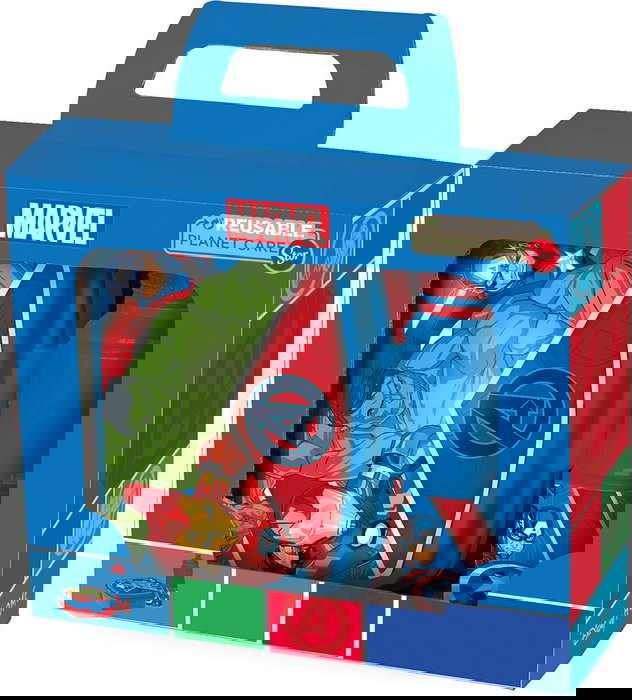 Set de Fiambrera y Bidón The Avengers CZ11275 380 ml 17 cm Plástico
