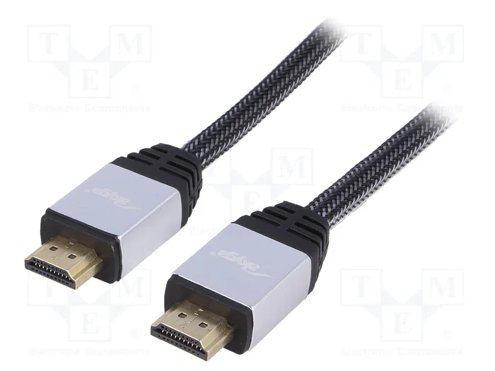 Akyga AK-HD-30P HDMI Mesh Serie PRO ver. 2.0 3m Negro Akyga AK-HD-30P HDMI Mesh Serie PRO ver. 2.0 3m Negro
