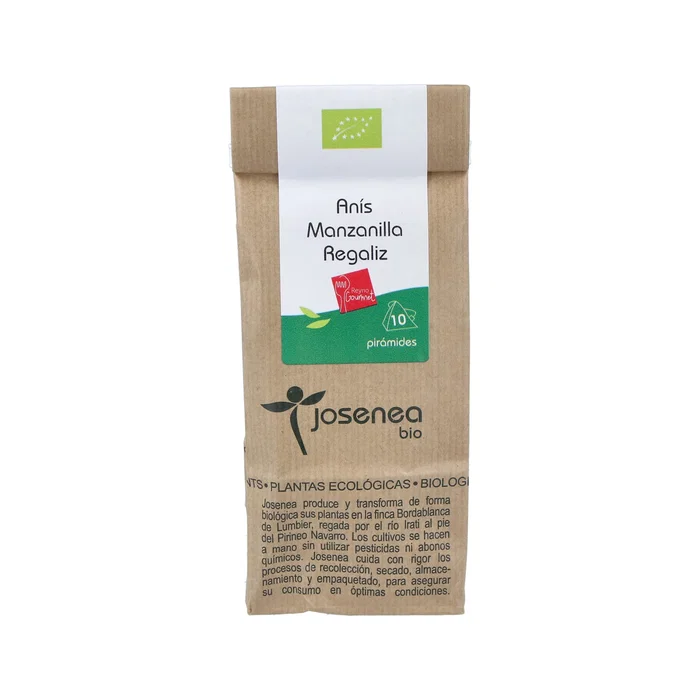 JOSENEA ANIS MANZANILLA REGALIZ bolsa 10sbrs. JOSENEA ANIS MANZANILLA REGALIZ bolsa 10sbrs.