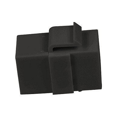 LogiLink Acoplador Keystone USB 3.1 Gen2 Type-C C/F a USB-C/F Negro