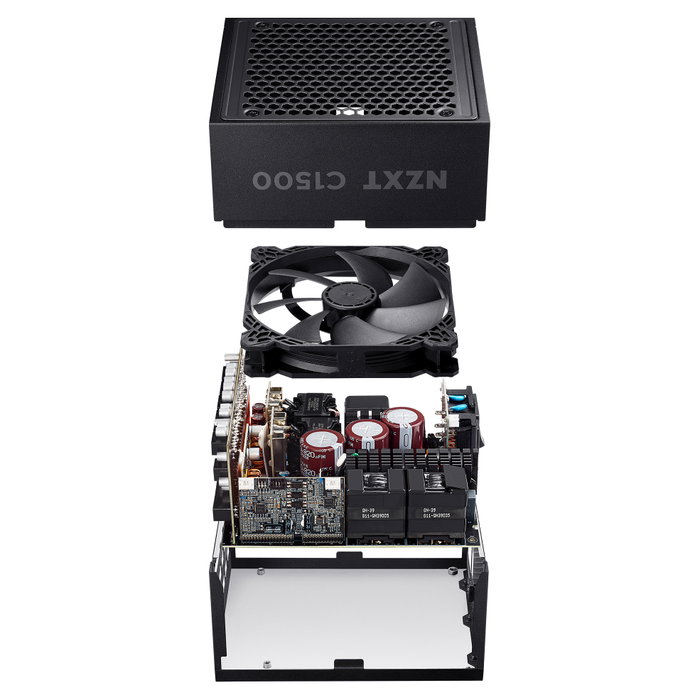 NZXT C1500 Platinum 1500W ATX 3.1 Totalmente Modular Negro