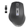 NGS Blur-Rb Ratón Inalámbrico Multidispositivo Bluetooth Recargable Láser 2.4GHz USB-A/USB-C, BT4.0, DPI Ajustable 800/1600/3200, 6 Botones, Ergonómico Diestro, Plug and Play