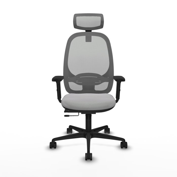 PIQUERAS Y CRESPO Silla de oficina Cilanco con mecanismo Sincro/Traslack en Gris