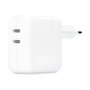 Apple Adaptador de corriente doble USB-C 35 W V2
