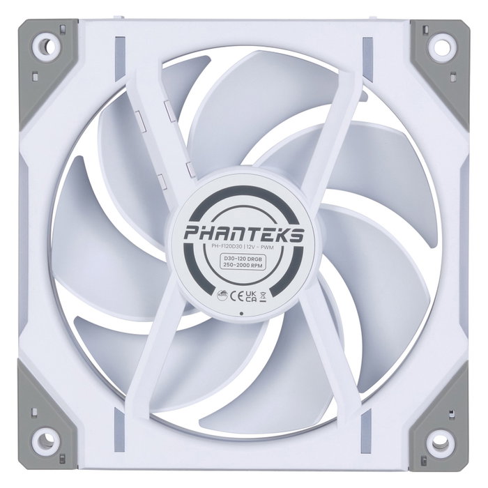 Phanteks D30-120 PWM Regular, Pack de 3, 120 mm