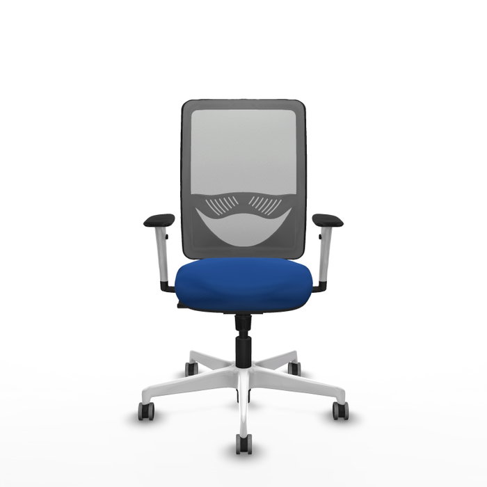 PIQUERAS Y CRESPO Silla de oficina Zulema con mecanismo Sincro, Azul y Gris PIQUERAS Y CRESPO Silla de oficina Zulema con mecanismo Sincro, Azul y Gris
