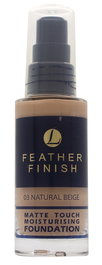 Lentheric Feather Finish Base Hidratante Toque Mate 30ml - Beige Natural 03
