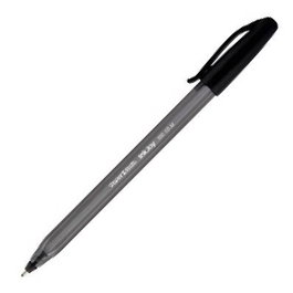PAPER MATE Inkjoy 100 Bolígrafos con Capuchón, Negro, Pack de 50