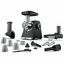 Bosch MFWS660B Picadora de Carne Serie 6, 500W, 3 Rejillas, Negra
