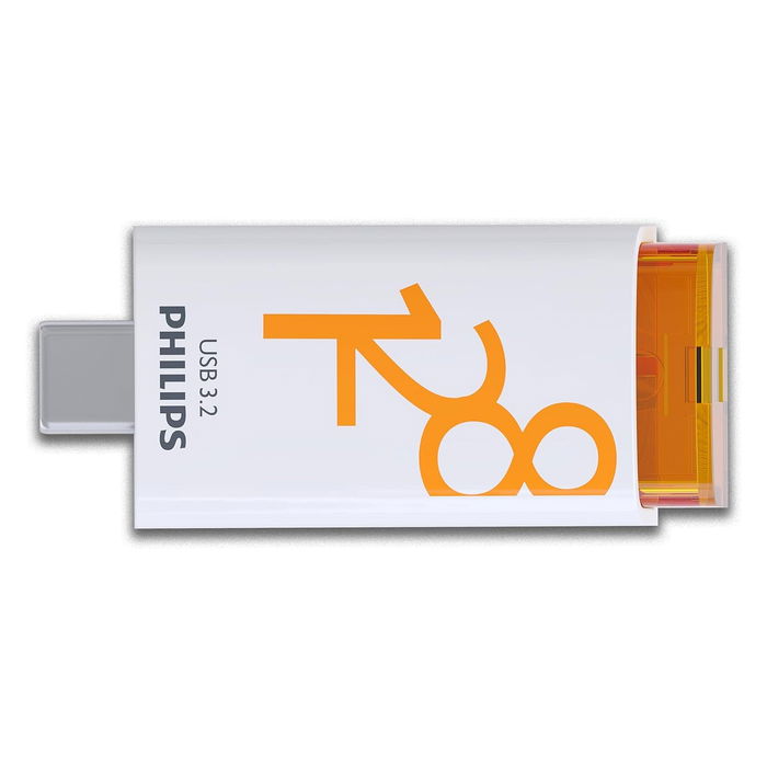 Philips Click Series Gen 1 USB-C 128GB USB 3.2 Gen 1 Memoria USB