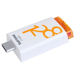 Philips Click Series Gen 1 USB 3.2 128GB USB-C Blanco