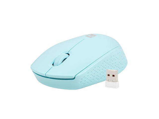 Natec Stork Ratón Óptico Inalámbrico 1600 DPI Azul