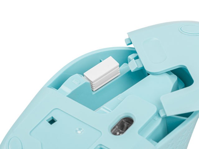 Natec Stork Ratón Óptico Inalámbrico 1600 DPI Azul