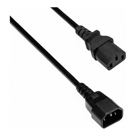 Synergy21 Cable de Red IEC-C13 a IEC-C14, 230V, 5 Metros, para Equipos de Frío
