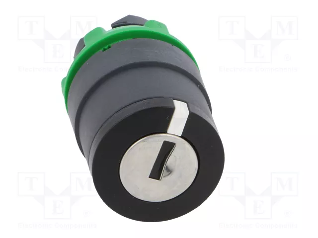SCHNEIDER ELECTRIC Interruptor rotativo con llave Harmony XB5 22mm Negro