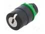 SCHNEIDER ELECTRIC Interruptor rotativo con llave Harmony XB5 22mm Negro