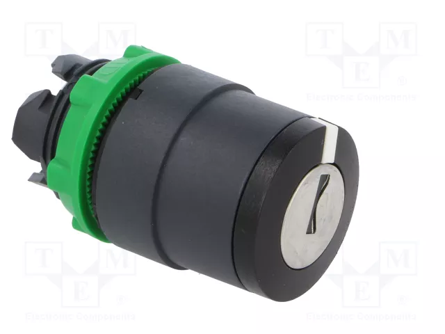 SCHNEIDER ELECTRIC Interruptor rotativo con llave Harmony XB5 22mm Negro