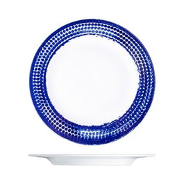 LANGENTHAL Plato Llano POINTS 31 cm - Vajilla, Decorado a Mano (Set de 6)