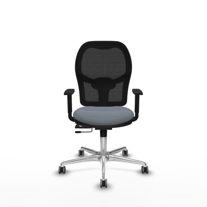 PIQUERAS Y CRESPO Silla de oficina Jorquera Gris con mecanismo Sincro/Traslack PIQUERAS Y CRESPO Silla de oficina Jorquera Gris con mecanismo Sincro/Traslack