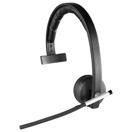 Logitech H820e Auriculares Inalámbricos Mono para Oficina/Centro de Llamadas, Negro
