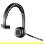 Logitech H820e Auriculares Inalámbricos Mono para Oficina/Centro de Llamadas, Negro