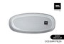 La Mediterranea Fuente Oval Black Clay 24.5 cm x 11.2 cm x 2 cm (12 Unidades)