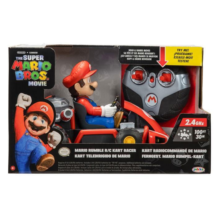 Jakks Pacific Vehiculo Radio Control Super Mario Bros La Pelicula Jakks Pacific Vehiculo Radio Control Super Mario Bros La Pelicula