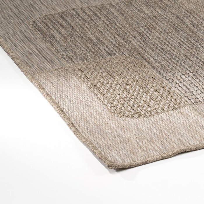 Ixia Alfombra Marrón de Polipropileno 160 x 230 cm