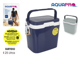 Inde Nevera Aquapro 25 Litros 25L, Surtido de 2 Colores, Dimensiones 28 x 37.2 x 35.5 cm (2 Unidades)
