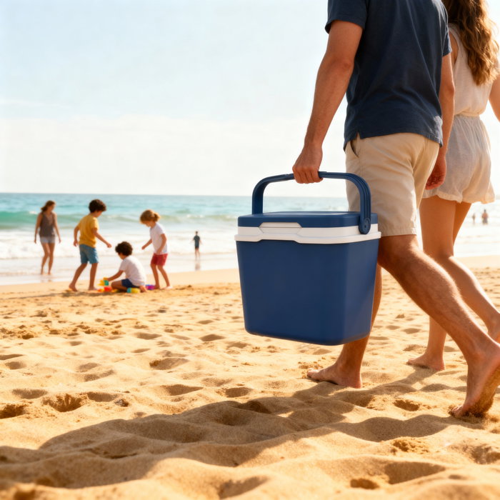 Inde Nevera Aquapro 25 Litros 25L, Surtido de 2 Colores, Dimensiones 28 x 37.2 x 35.5 cm (2 Unidades)