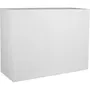 Eda Muret Loft Graphit Caja de Flores 46 L - 78.5 x 29.5 x 60 cm - Ceruse Blanco