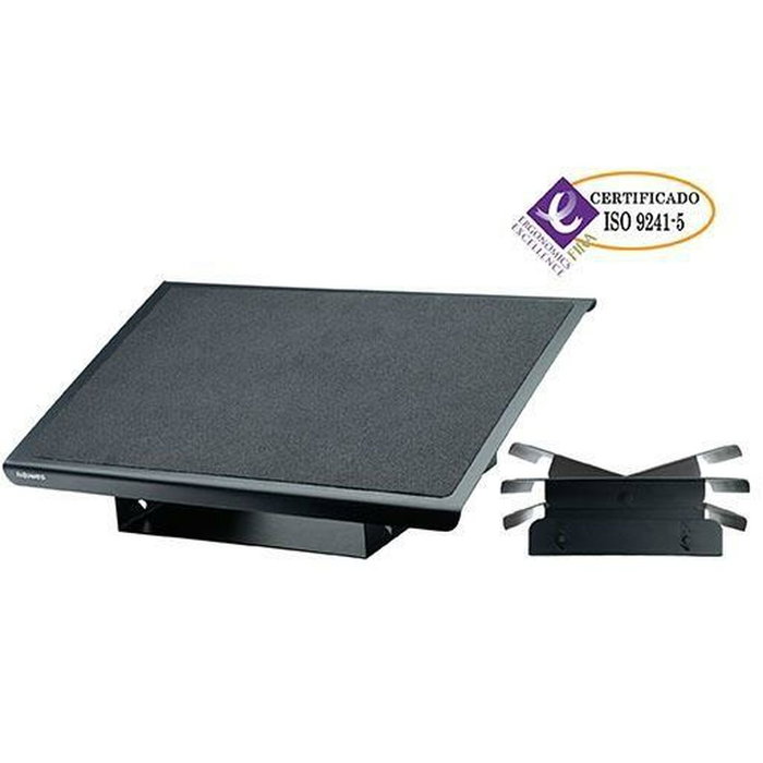 Fellowes Reposapiés Metálico Professional Series Negro