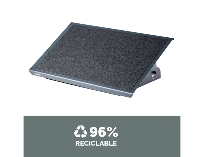 Fellowes Reposapiés Metálico Professional Series Negro