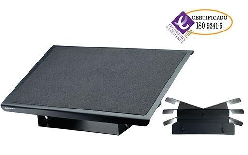 Fellowes Reposapiés Metálico Professional Series Negro