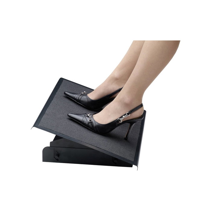 Fellowes Reposapiés Metálico Professional Series Negro