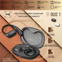 SAMI Auriculares Inalámbricos OWS1 con Estuche de Carga, Batería Auricular 60mAh, Carcasa 380mAh