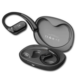 SAMI Auriculares Inalámbricos OWS1 con Estuche de Carga, Batería Auricular 60mAh, Carcasa 380mAh