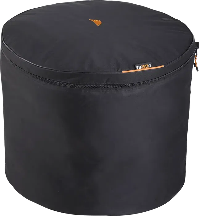 TOBAGO Funda Bombo 22X18" AP2218T Negro Poliéster 600D Nailon 300D Dimensiones 65cm x 53cm