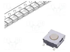 Aratas (Formerly Omron Components) Microconmutador TACT B3FS1002P SPST-NO