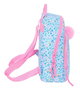 Mochila Casual Vicky Martín Berrocal Paraíso Rosa Azul claro 25 x 30 x 13 cm