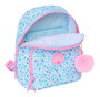 Mochila Casual Vicky Martín Berrocal Paraíso Rosa Azul claro 25 x 30 x 13 cm