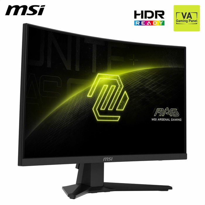 MSI MAG 244C Monitor Curvo 23.6 Pulgadas Full HD 180 Hz VA Negro