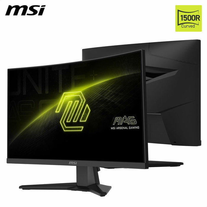 MSI MAG 244C Monitor Curvo 23.6 Pulgadas Full HD 180 Hz VA Negro